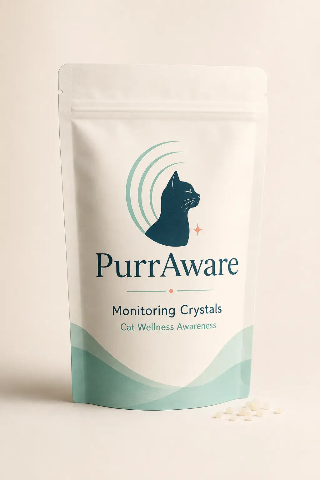 PurrAware Monitoring Crystals pouch
